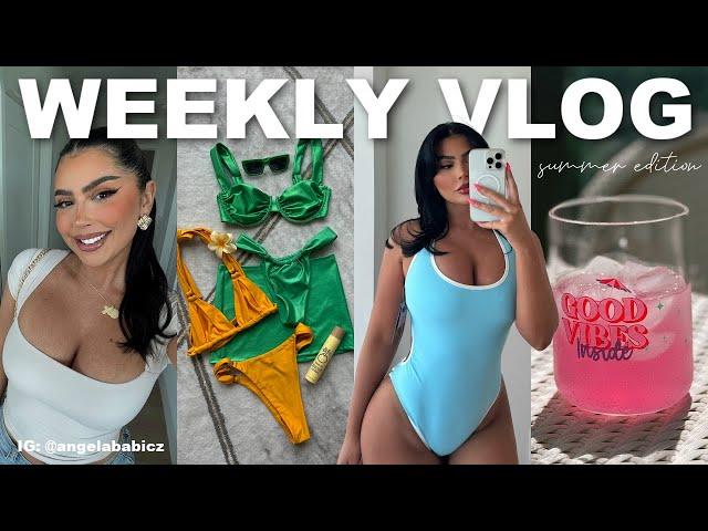 WEEKLY VLOG | pov: you're my therapist + vacation hauls + LOVE ISLAND has taken over my life + more