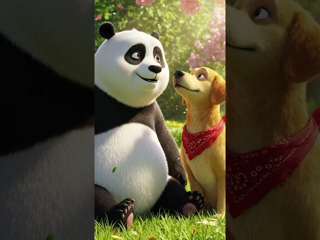 This Golden Retriever and Panda Friendship Will Make You Cry!