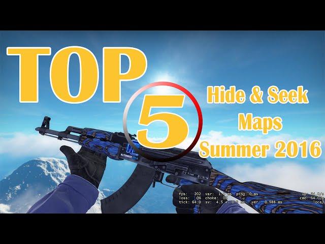 CS:GO TOP 5 Hide & Seek Maps Summer 2016!