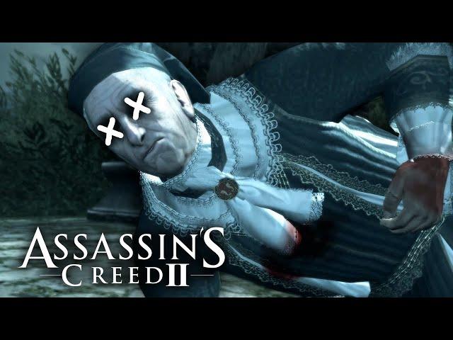 Что будет если НЕ ДОБИВАТЬ Якопо Пацци в Assassin's Creed 2