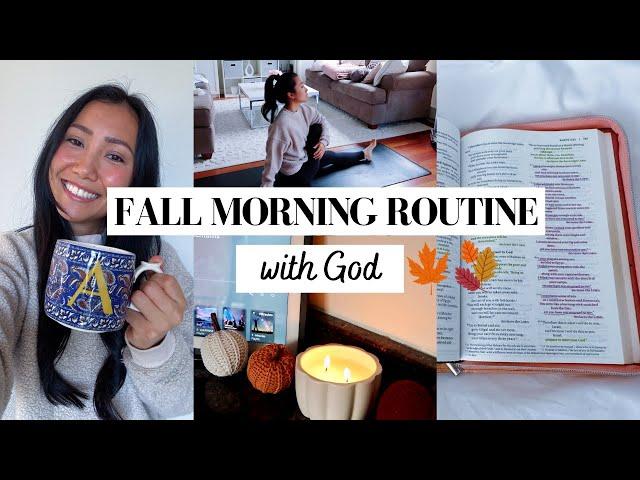 CHRISTIAN GIRL MORNING ROUTINE FALL 2024 | Autumn Morning Routine with God 