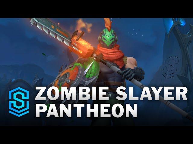 Zombie Slayer Pantheon Wild Rift Skin Spotlight