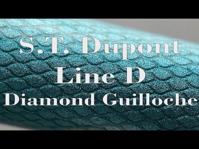 S T  Dupont Line D Diamond Guilloche Review