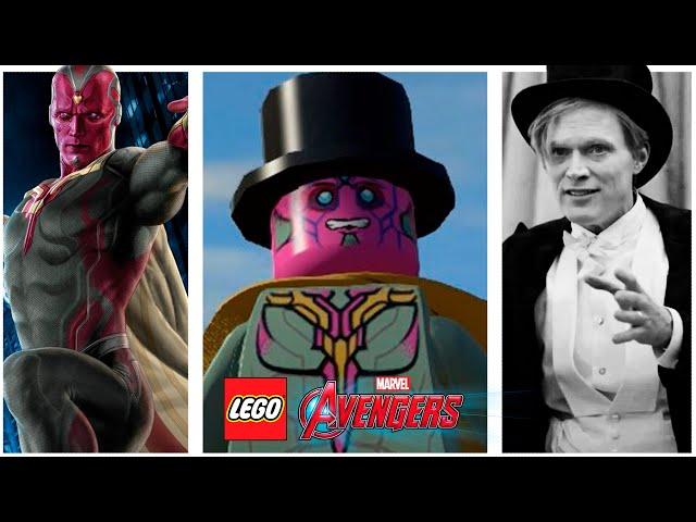 WandaVision characters in LEGO Marvel`s Avengers (Quicksilver/Wiccan/Speed/Vision/Wanda Maximoff)