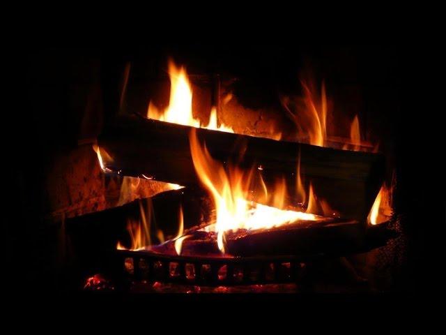 Beautiful Fireplace with Perfect Crackling Fire Sounds   TV Relax (2 Hours)