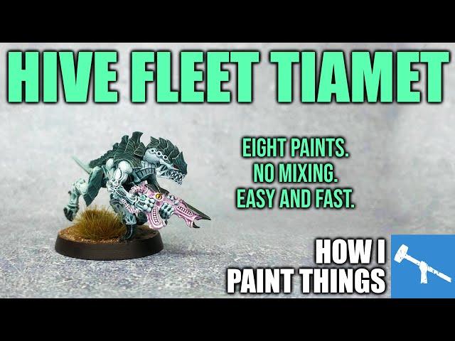 Army Painting: Tyranid Hive Fleet Tiamet - Easy and Fast! [How I Paint Things]