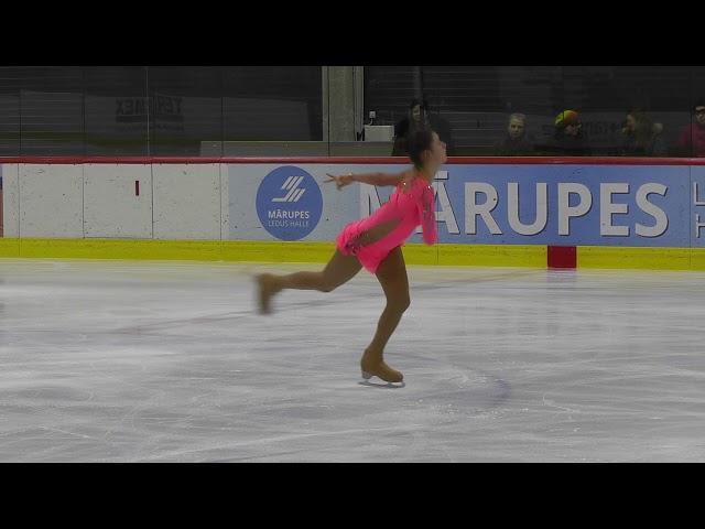 SATIBELKO Darja, LAT, Ladies SP, Latvian Championships 2017