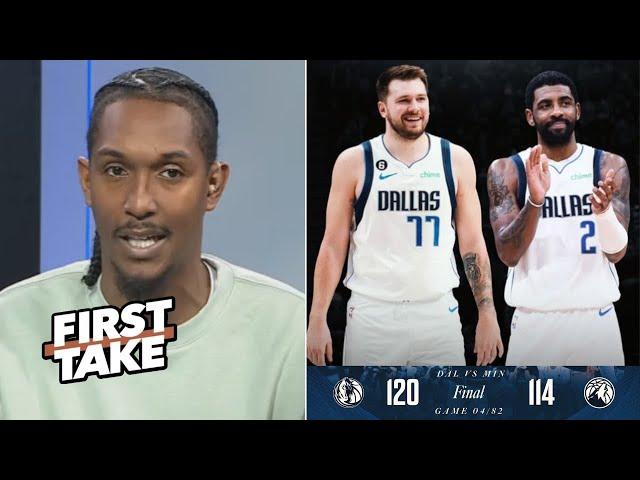 FIRST TAKE| Irving and Doncic are scariest duo in West - Lou Williams on Mavericks beat Timberwolves