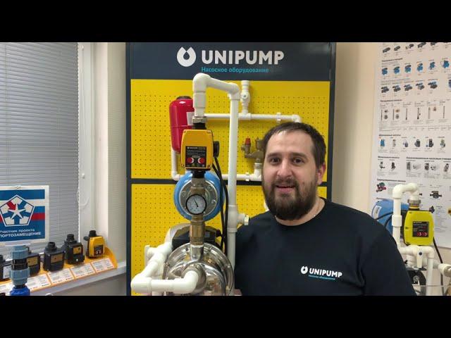 Блок автоматики АКВАРОБОТ ТУРБИПРЕСС М2 от UNIPUMP. Насосное оборудвоание.