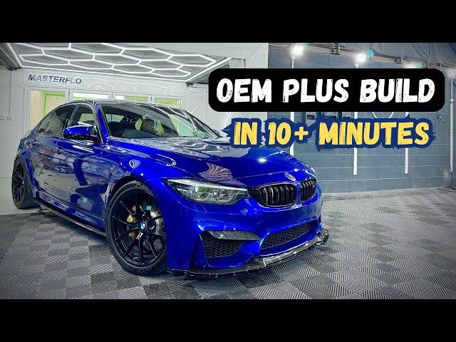 BMW F80 M3 OEM+ BUILD in 10 minutes