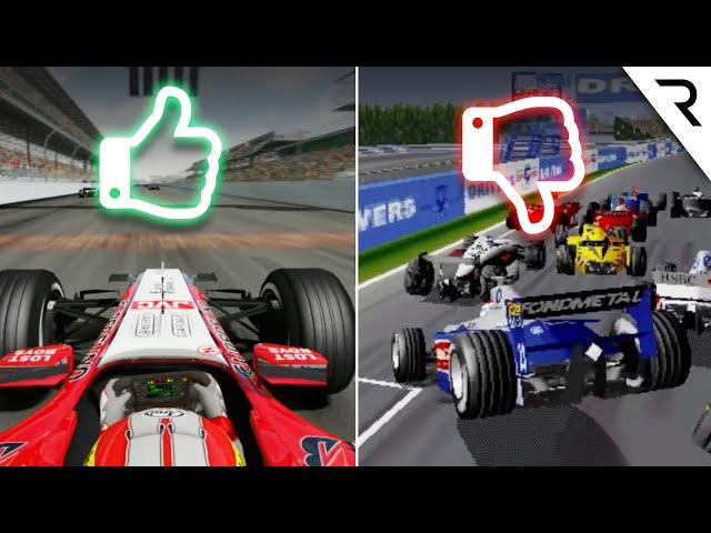 The best and worst F1 games ever