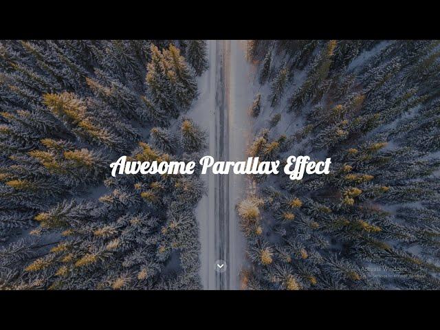 Awesome Parallax Scrolling Effect Using HTML, CSS & jQuery