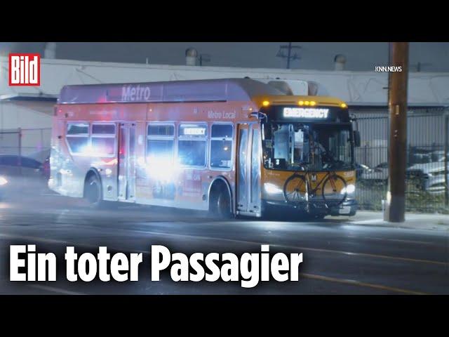 USA: Bewaffneter entführt Bus in Los Angeles