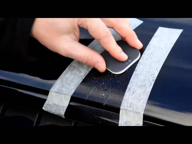 Удаление царапин с кузова с помощью Turtle Wax Scratch Repair Kit