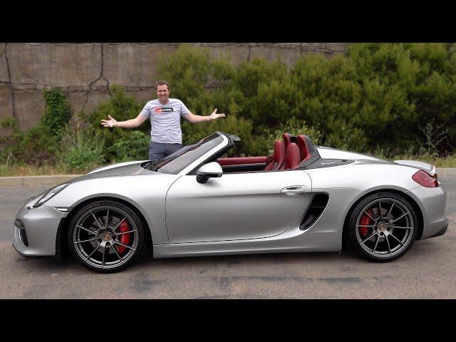 Porsche Boxster Spyder, это блестящий и недооценённый спорткар