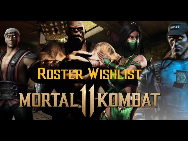 Mortal Kombat 11 - Roster Wishlist