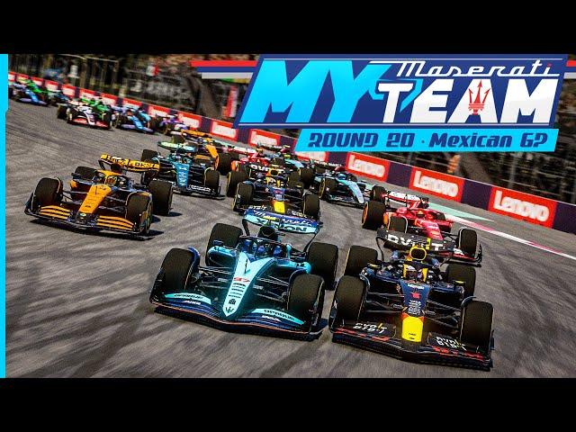 VERSTAPPEN ON GOD MODE! F1 24 Maserati My Team Career (Round 20: Mexican GP)