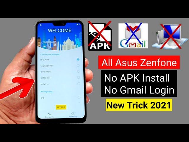 All Asus ZenFone FRP BYPASS 2021 | ANDROID 9 (Without PC) New Trick 