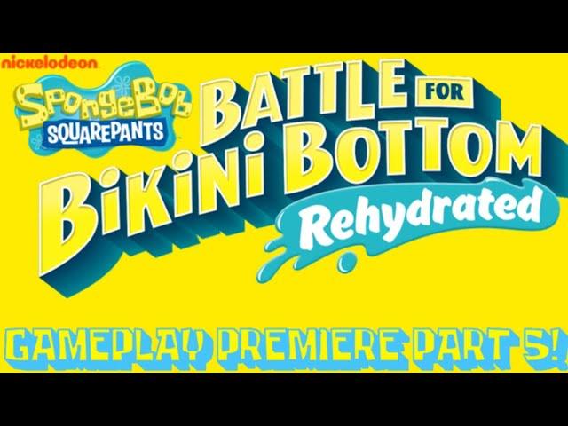 SpongeBob SquarePants BFBB Rehydrated Gameplay Premiere Part 5!