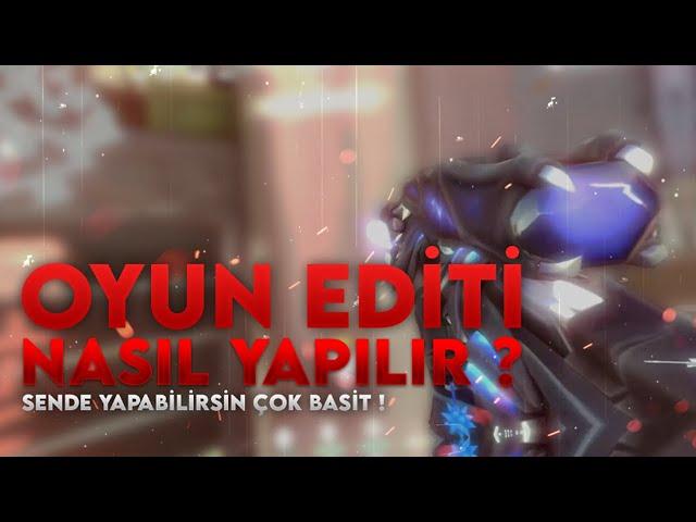 Oyun editi nasıl yapılır ? | ÇOK KOLAY Bİ ŞEKİLDE SHAKELİ OYUN EDİTİ YAPMAK