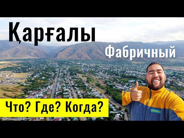 Село КАРГАЛЫ | Поселок Фабричный | Жамбылский район, Алматинская область, Казахстан, 2021.