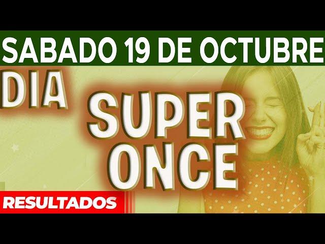 Resultado del SUPER ONCE Sorteo 1, Sorteo 2 y Sorteo 3 del Sábado 19 de Octubre del 2024.