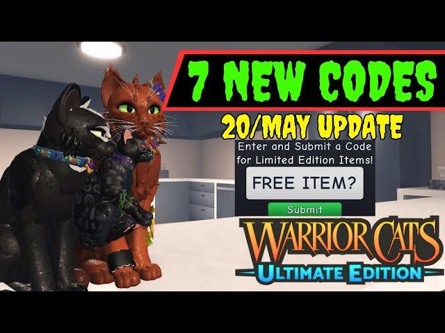 ️20 MAY NEW UPDATE️WARRIOR CATS CODES ROBLOX 2024 - WARRIOR CATS CODES MAY