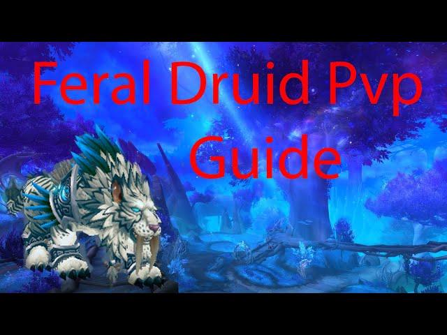 Feral druid pvp guide for shadowlands 9.0.2 {Covenant legendary conduits etc}