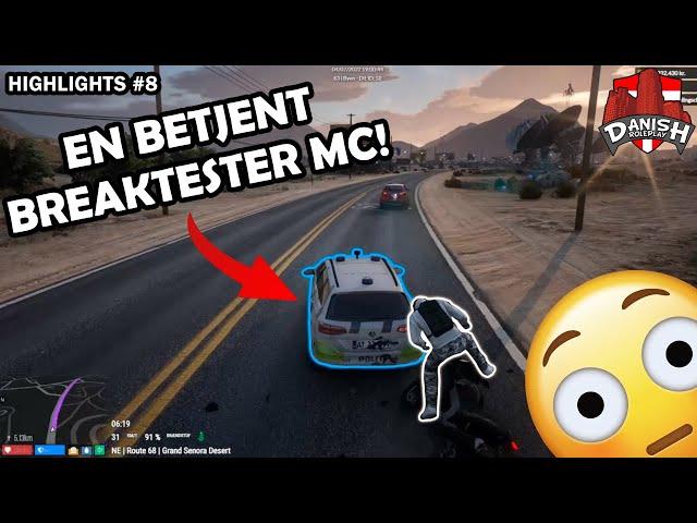 EN BETJENT BREAKTESTER MC! | DRP POLITI HIGHLIGHTS #8