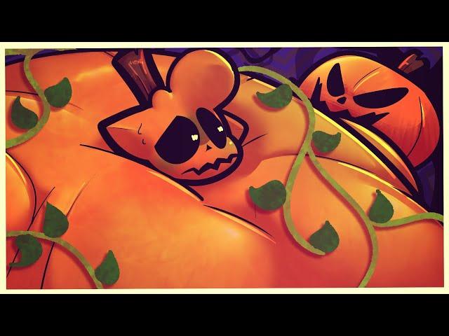 Wolfy O' Lantern Inflation Animation