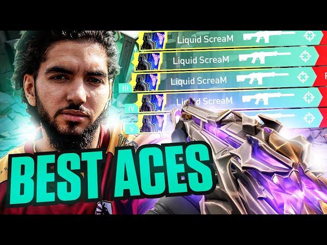 MY BEST ACES IN VALORANT (so far) | ScreaM Highlights #4