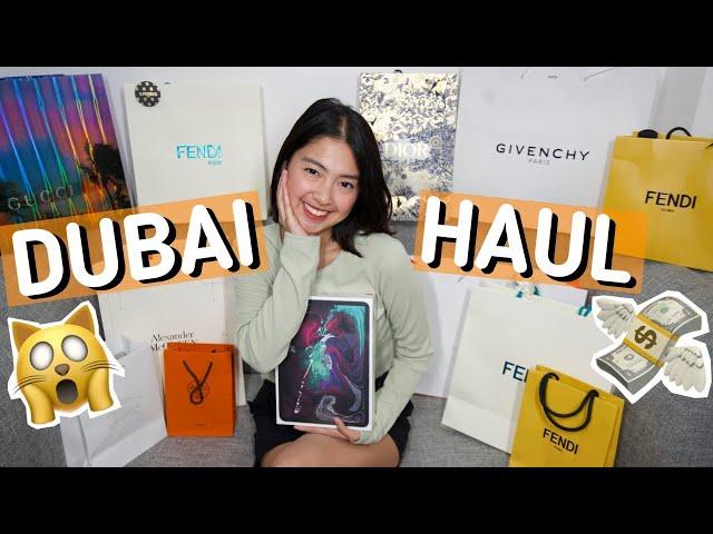 VLOGMAS 01: DUBAI LUXURY HAUL (GUCCI, FENDI, HERMES, GIVENCHY & MORE)| Rei Germar