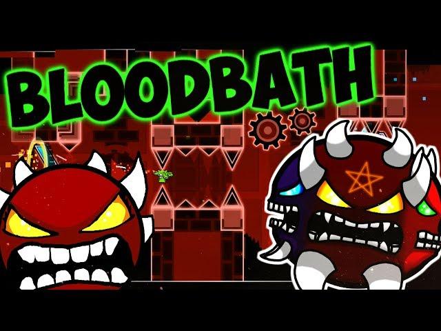 Bloodbath: победа ИЛИ смерть! УДАЛЮ канал, если не пройду! Geometry Dash [58] Блудбаз [1]