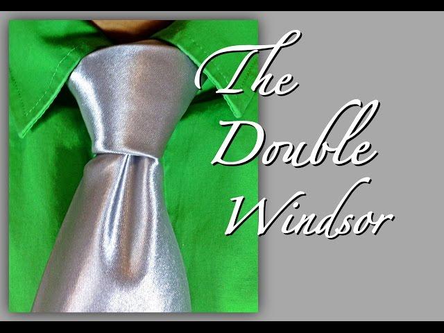 How to tie a tie FOR BEGINNERS: The Full Windsor (double Windsor)