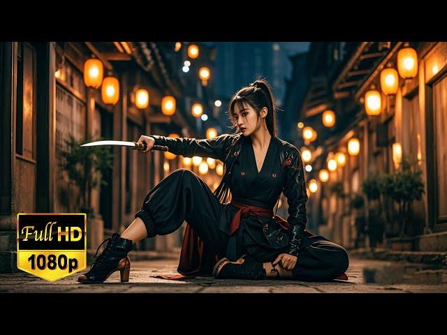 [Kung Fu Movie] The Kung Fu girl killed all the Japanese soldiers alone, she is invincible!#movie