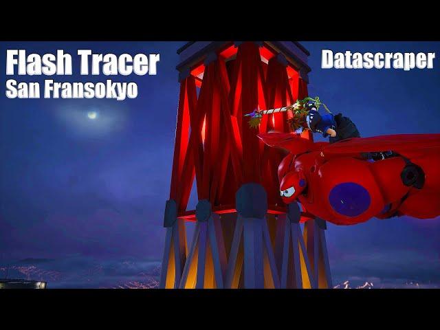 Kingdom Hearts III Flash Tracer Minigame (Datascraper Trophy / Achievement) Guide