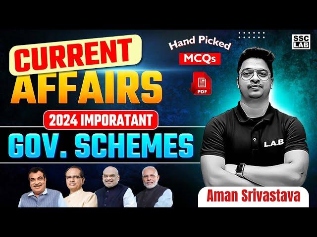 Important Government Schemes 2024 | Govt Schemes for all Exams | GK by Aman Sir