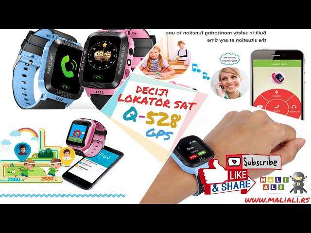 Deciji Pametni Sat Lokator - Deciji Smartwatch telefon GPS Q528 - Kids Smart Watrch Q528- maliali.rs