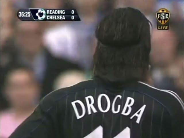 Didier Drogba vs Reading - Premier League 06/07