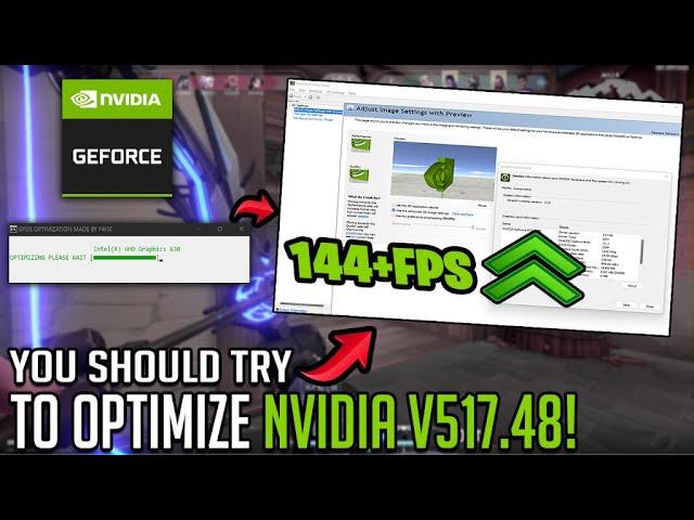 Nvidia Control Panel New update 517.48 | BEST SETTINGS FOR GAMING (2022)