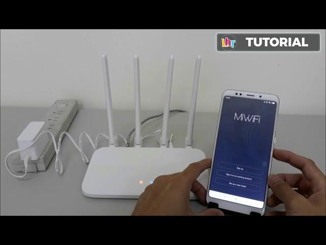 XIAOMI MI WIFI ROUTER 4C - easy tutorial HOW TO SETUP