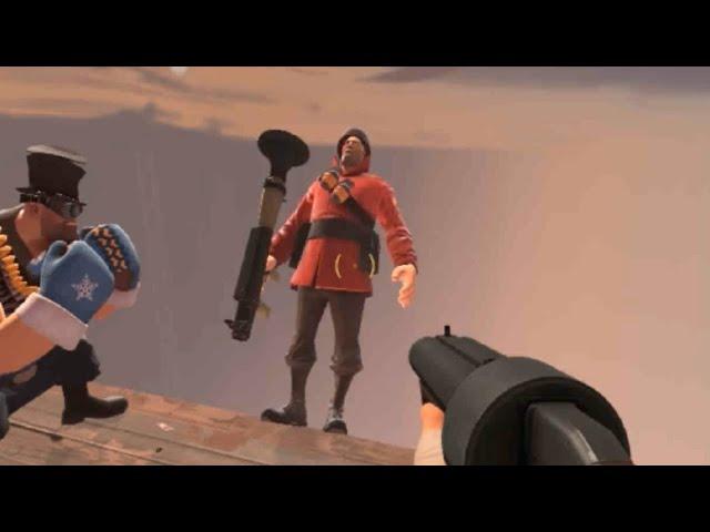 Soldier tf2 fell off 