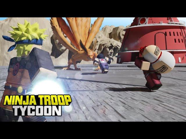 I Finished NINJA TROOP TYCOON ROBLOX [Part 1]