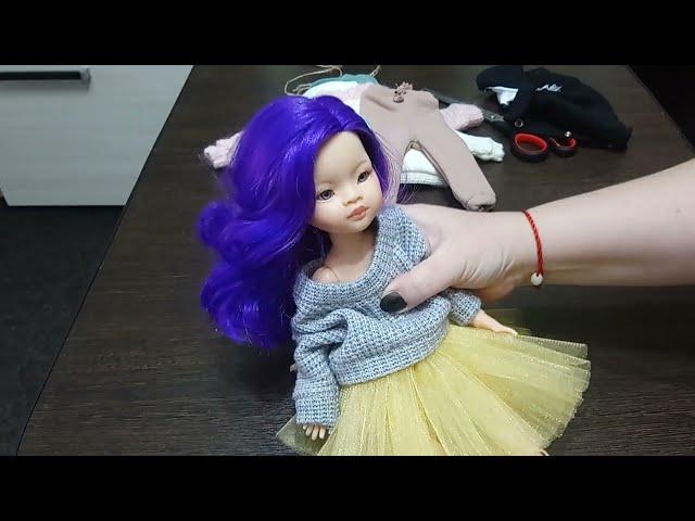 Распаковка новой одежды джемпер для Паола Рейна Paola Reina doll outfit 19.02.2023