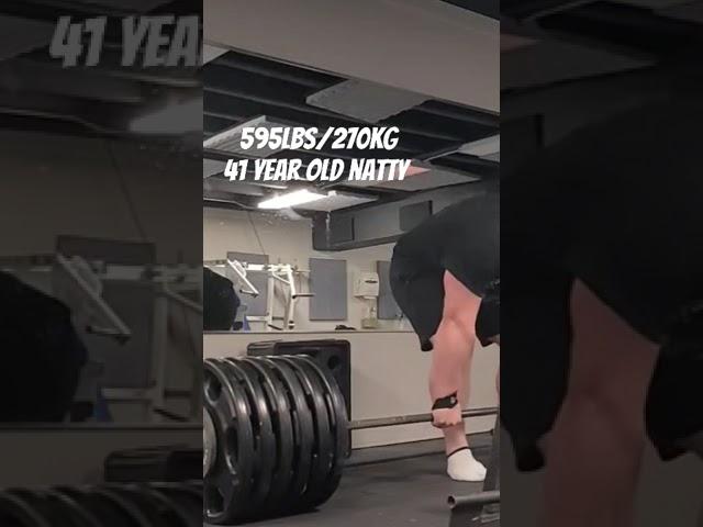 Humbled by 595lbs/270KG Deadlift 41 year old natty