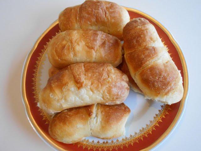 POSNO na vodi!!!! Meke kao duša kiflice. Sa džemom ili prazne gozba u dane posta. Oilless croissants