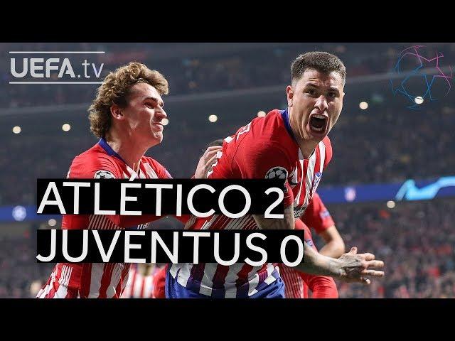 ATLÉTICO 2-0 JUVENTUS #UCL HIGHLIGHTS