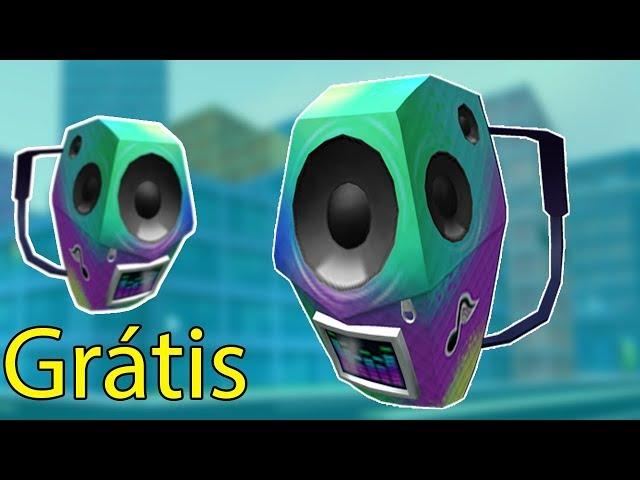 COMO GANHAR A MOCHILA GRÁTIS NO ROBLOX - EVENTO PIZZA PARTY (Boombox Backpack)