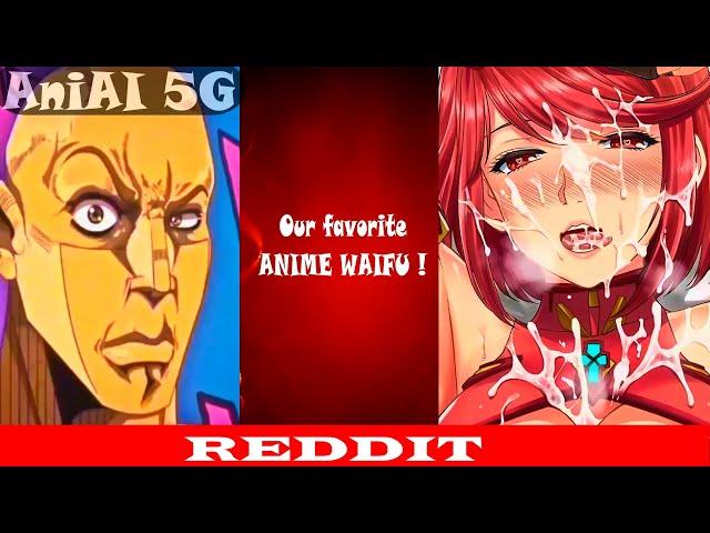 Pyra Xenoblade Anime vs Reddit (The rock reaction meme)