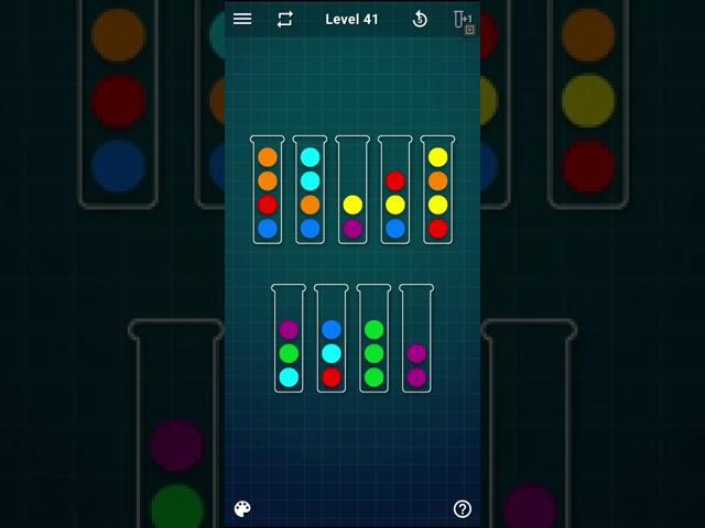 Ball Sort Puzzle - level 41